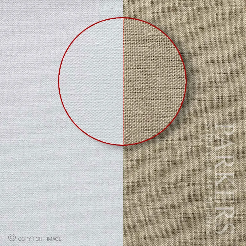 112 Claessens Acrylic Primed Belgian Linen Medium - 10mtr Roll