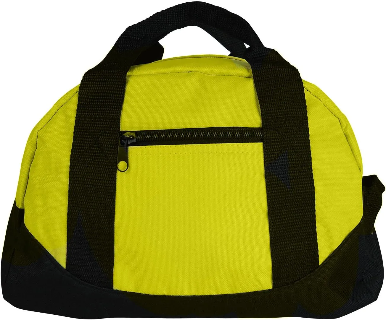 12" Mini Gym Duffle Bag (Pack of 1, Yellow)