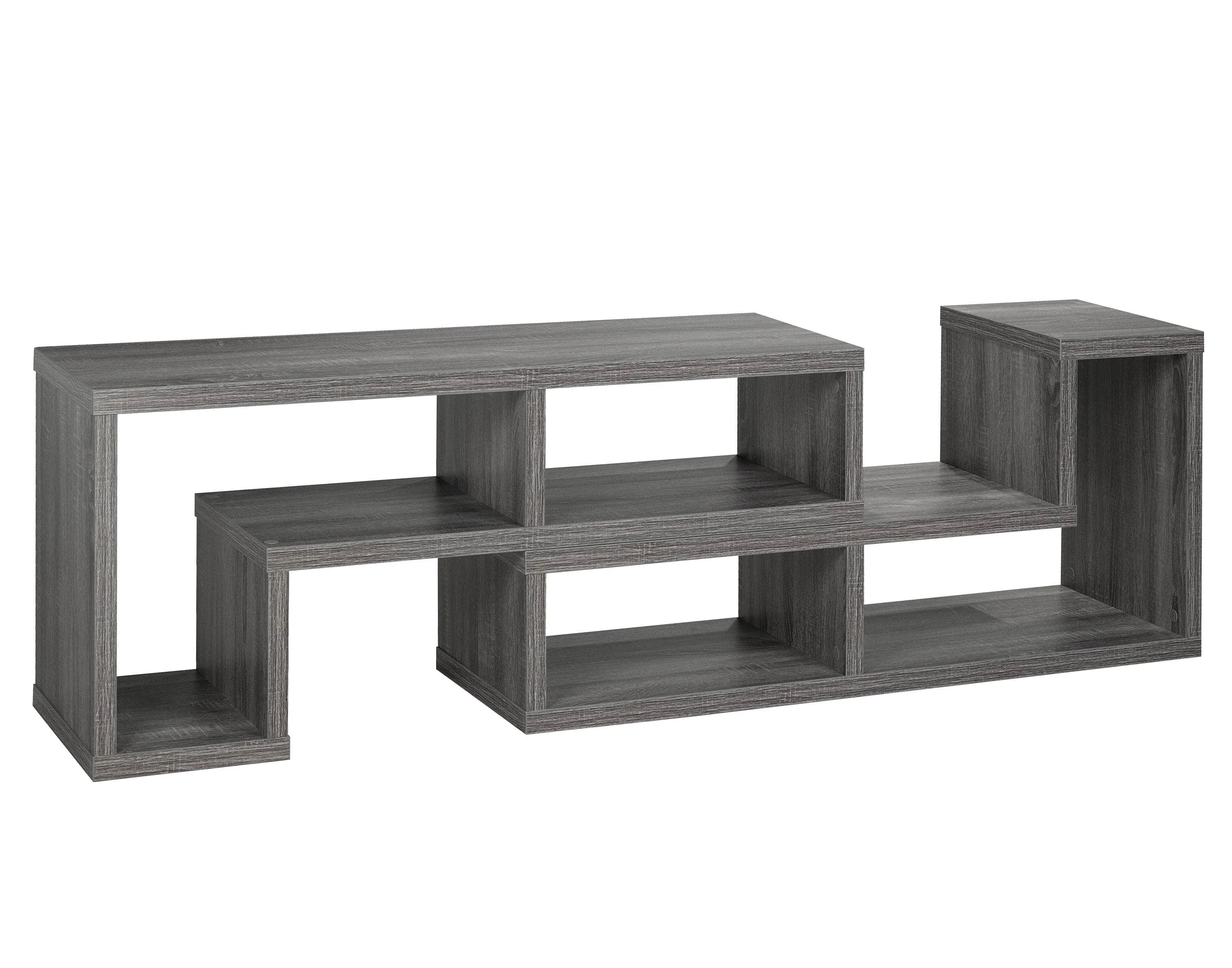 83" Multi-Configuration TV Stand in Grey