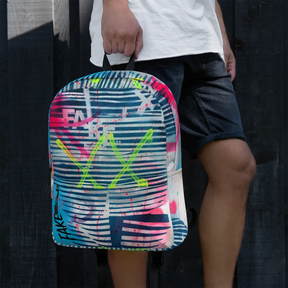 AEQEA Fake Man Backpack (limited run of 44)