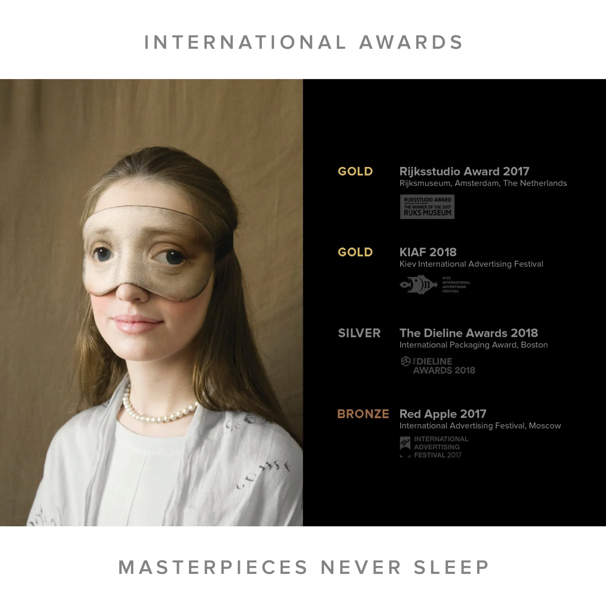 Antoni Gaudi Sleep Mask
