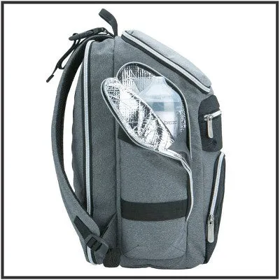 Baby Brezza Changing Station Diaper Bag - Gray