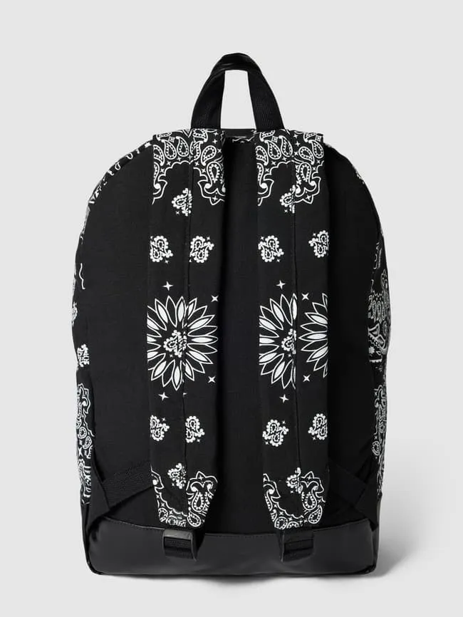 Backpack with camouflage pattern, model "CODY" MC2 Saint Barth, black