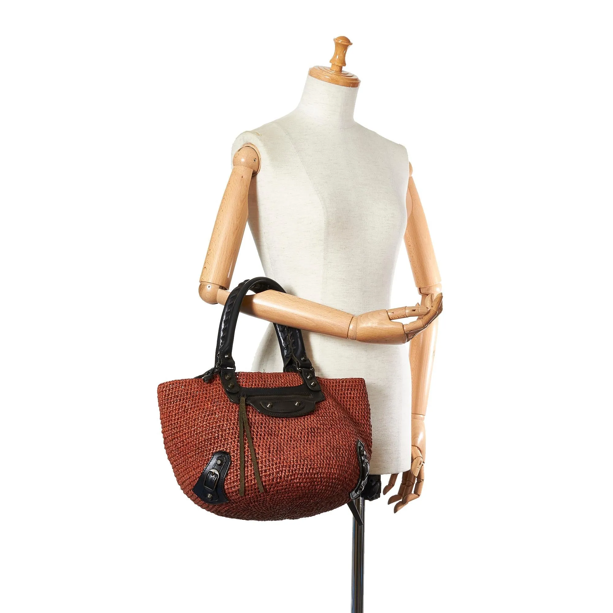 Balenciaga Motocross Classic Panier Basket Bag (SHG-26305)