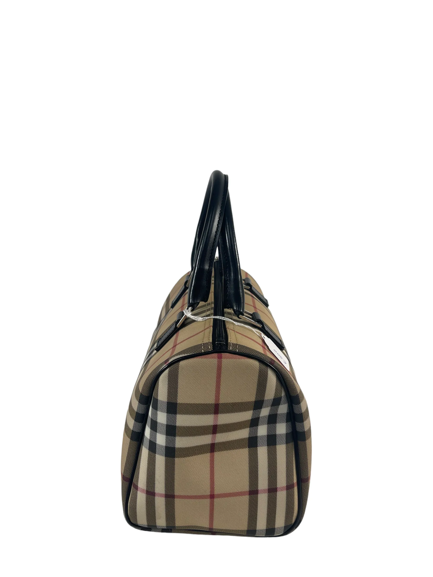 Burberry Classic Check Vintage Bowling Bag