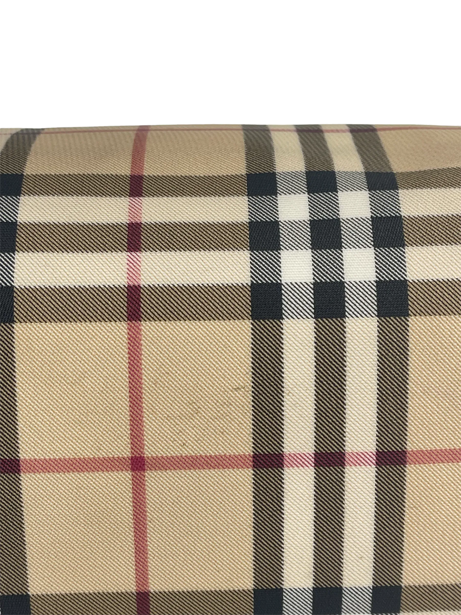Burberry Classic Check Vintage Bowling Bag