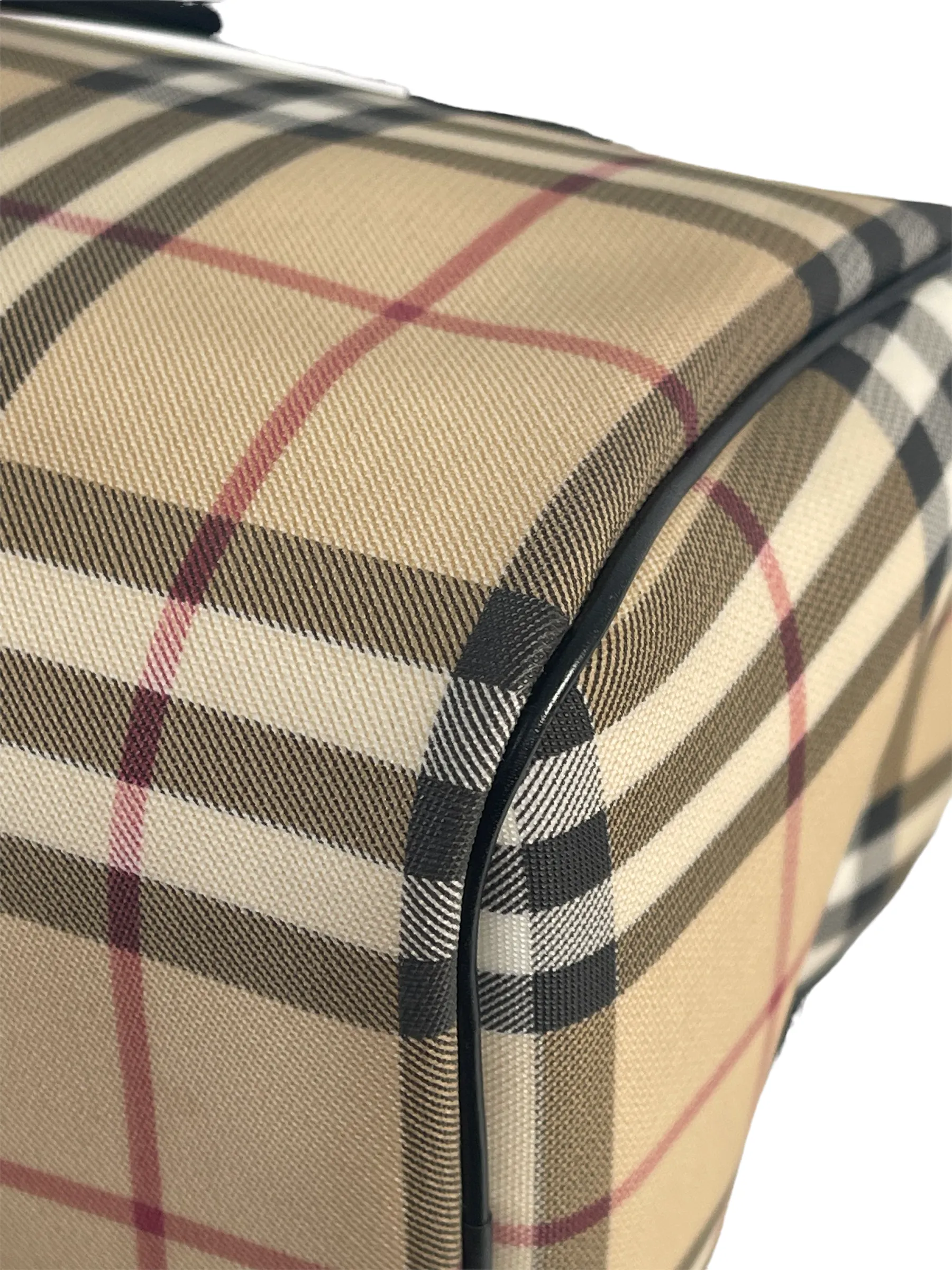 Burberry Classic Check Vintage Bowling Bag