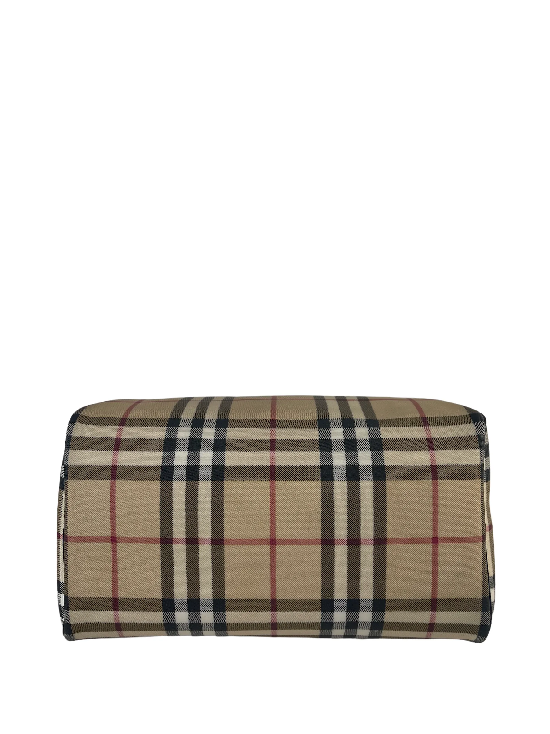 Burberry Classic Check Vintage Bowling Bag