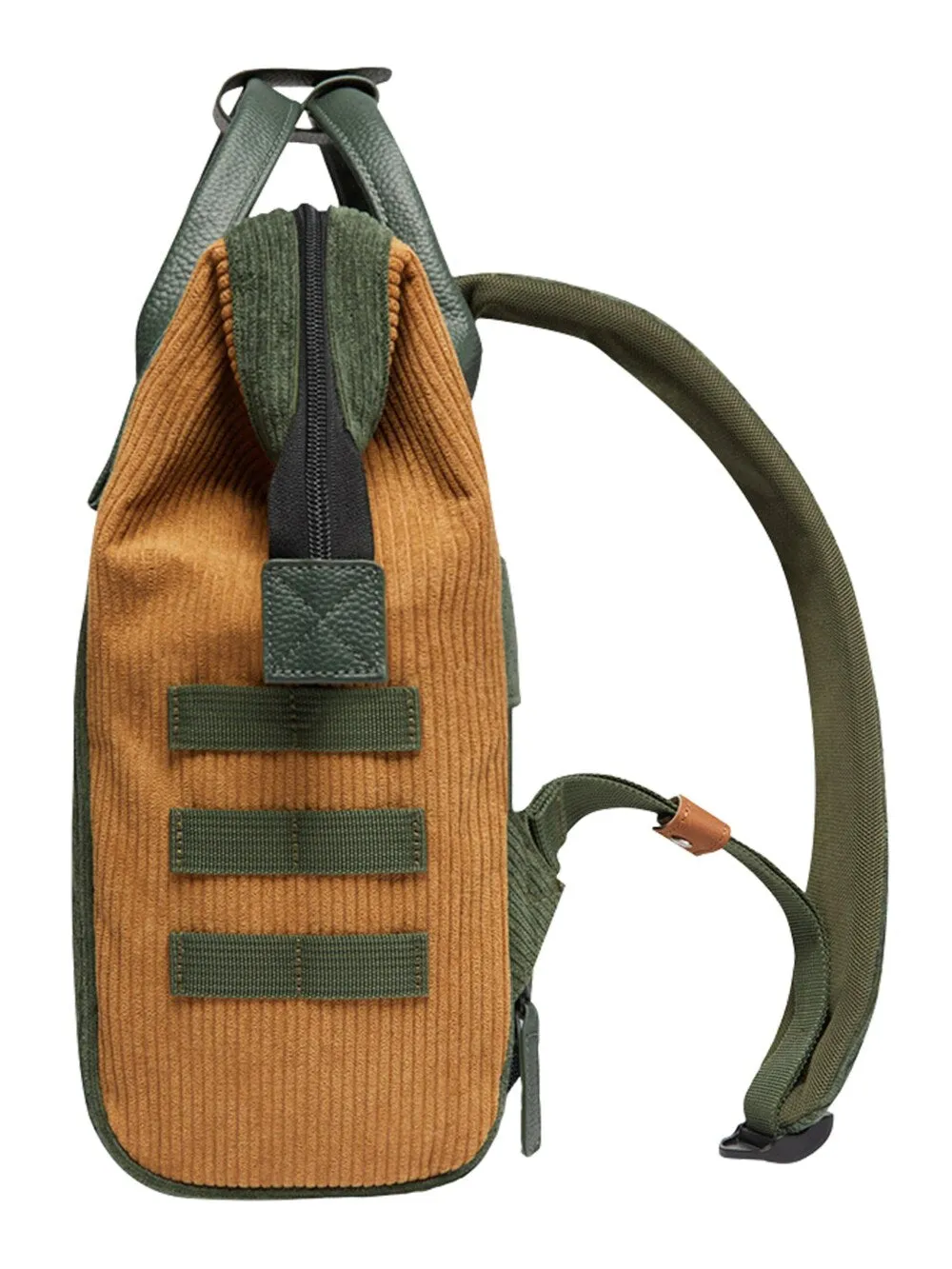 Cabaia Adventurer backpack, brown/green