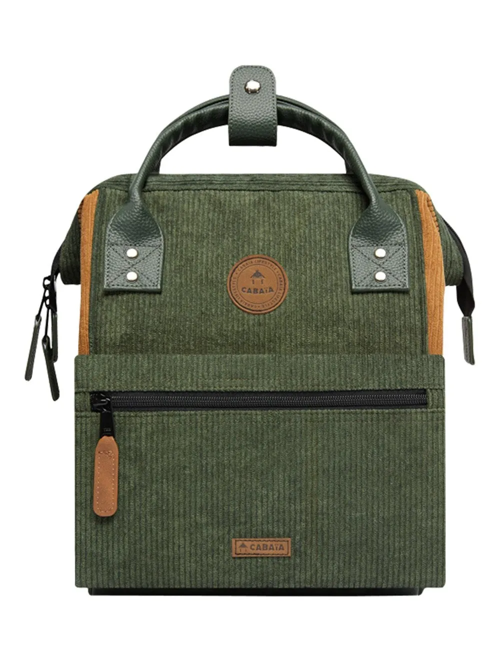 Cabaia Adventurer backpack, brown/green