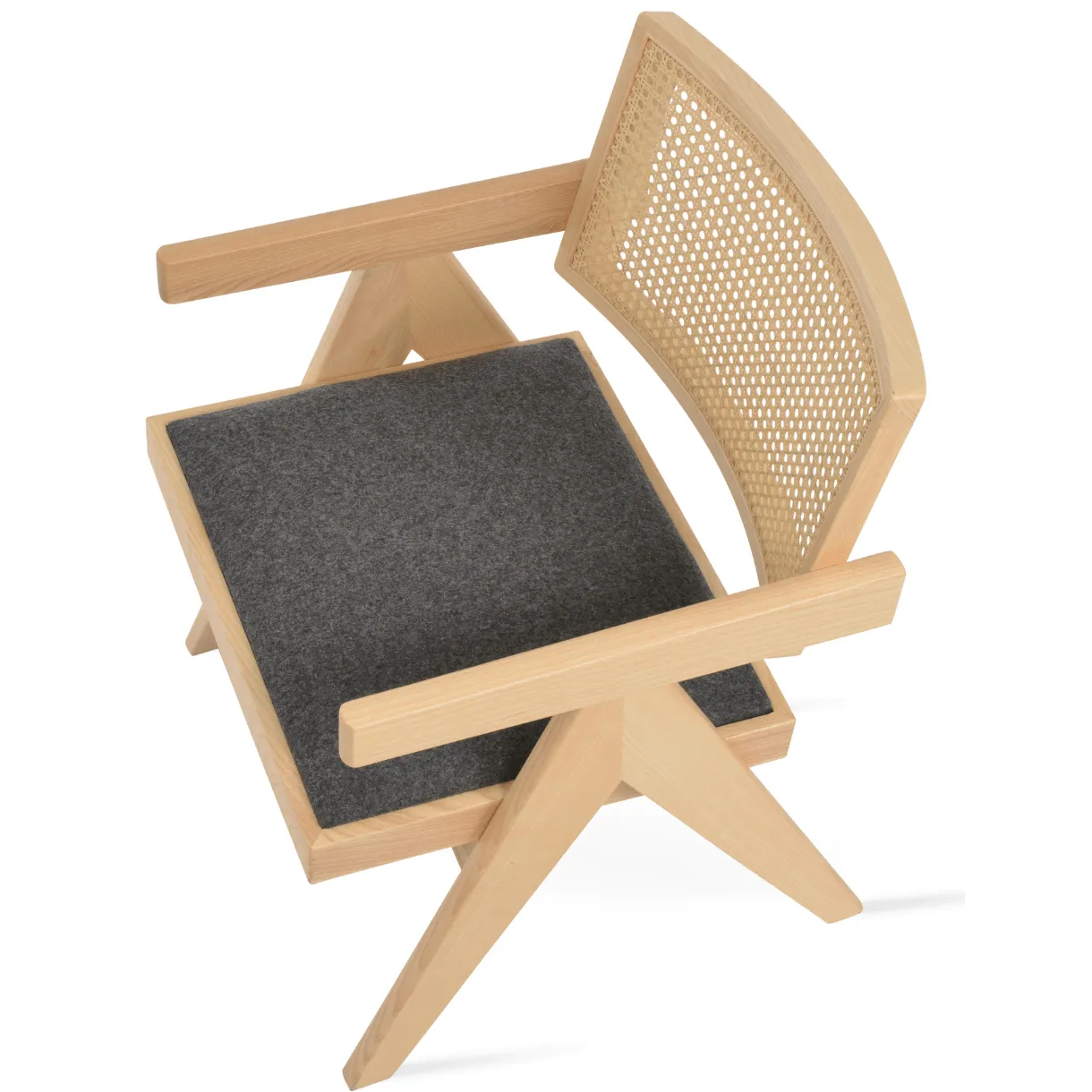 Cane Chairs Pierre J Natural Rattan Lounge Chairs