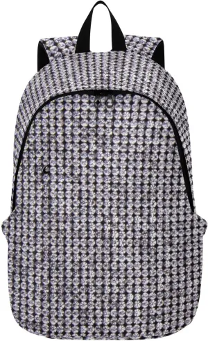 CEBUGI Rhinestone Painting Travel Backpack Casual Daypack Backpacks Lightweight Hiking Backpack for Women and Men Daily Use