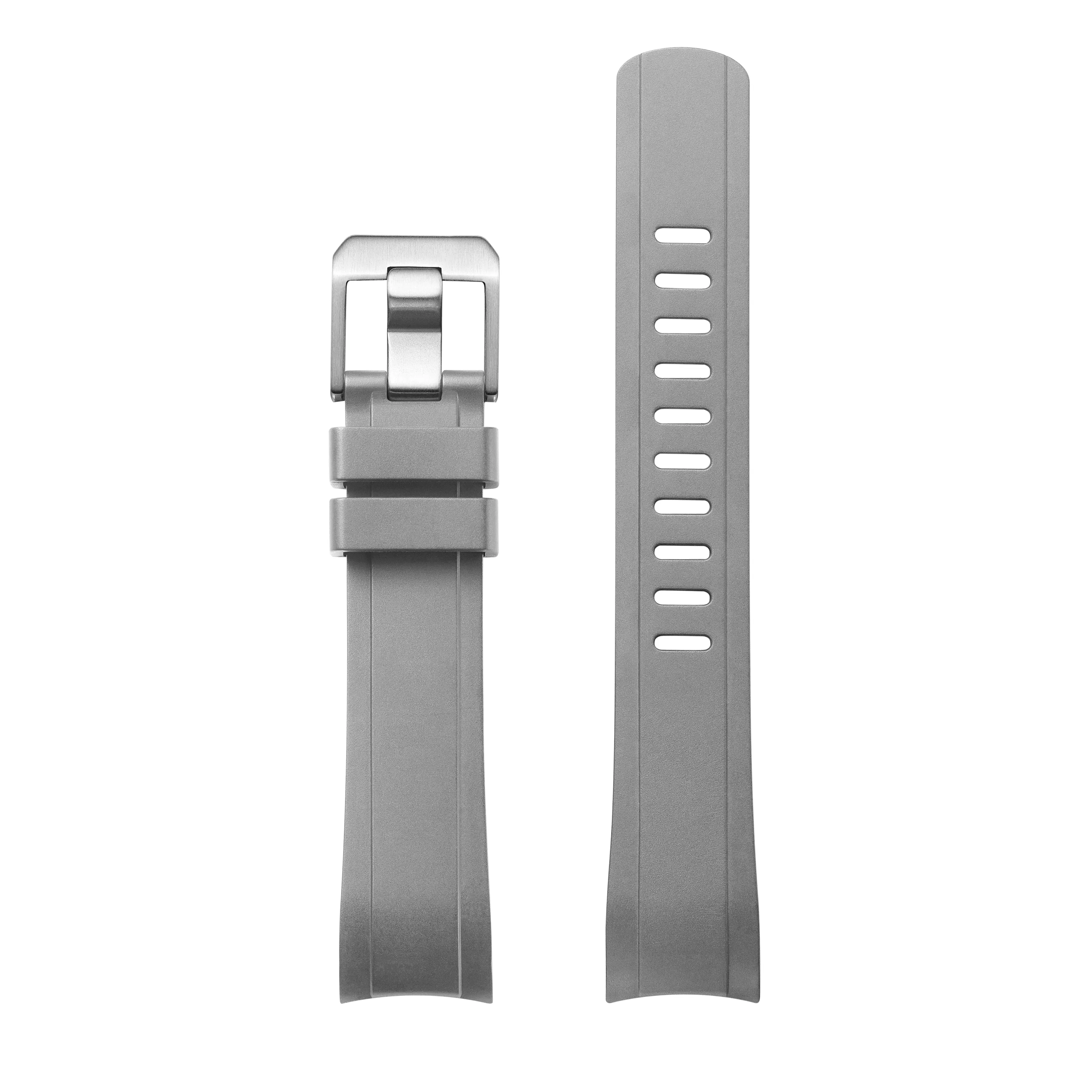 Curved End Rubber Strap for ROLEX SEA-DWELLER Ref. 16600 & 16660