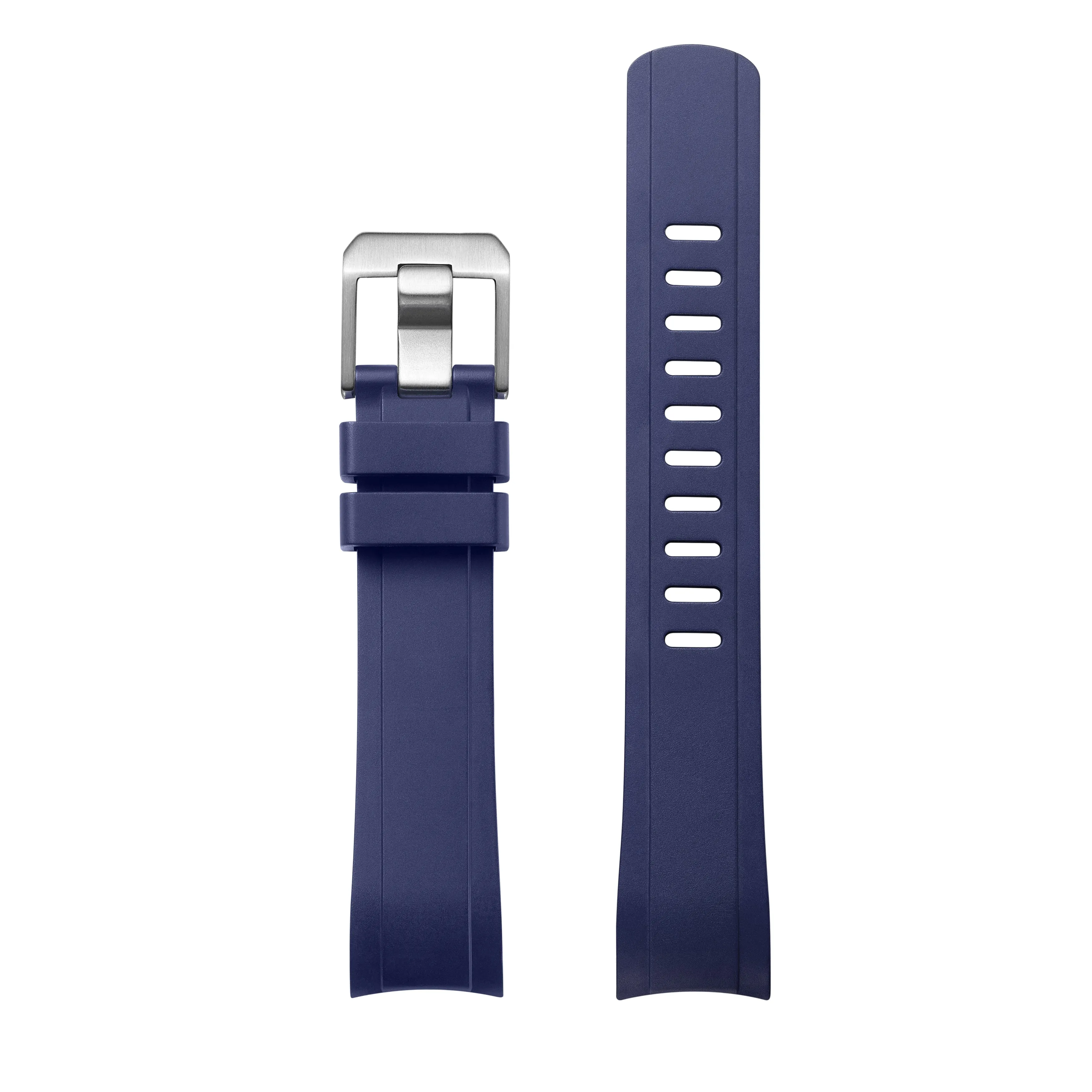 Curved End Rubber Strap for ROLEX SEA-DWELLER Ref. 16600 & 16660