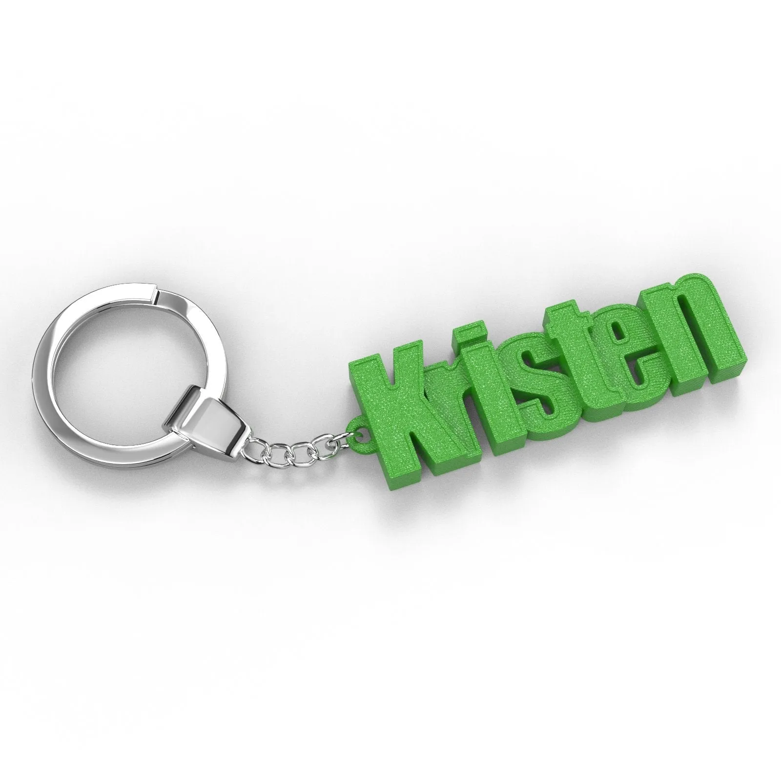 Custom Name 3D Keychain Personalized Keyring For Backpack Luggae Tag