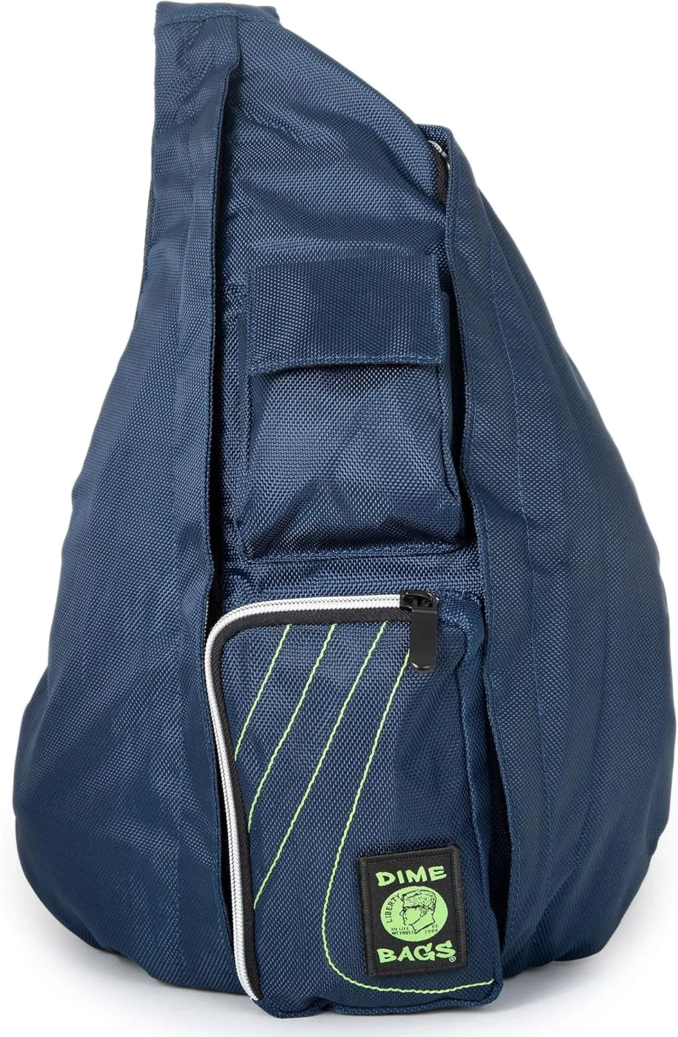 DIME BAGS - Slinger Crossbody Bag - Premium Over the Shoulder Sling Bag - Cross Body Strap Backpack (Cobalt)
