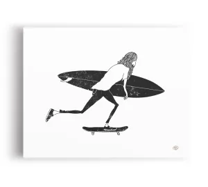 Dogtown Canvas Print