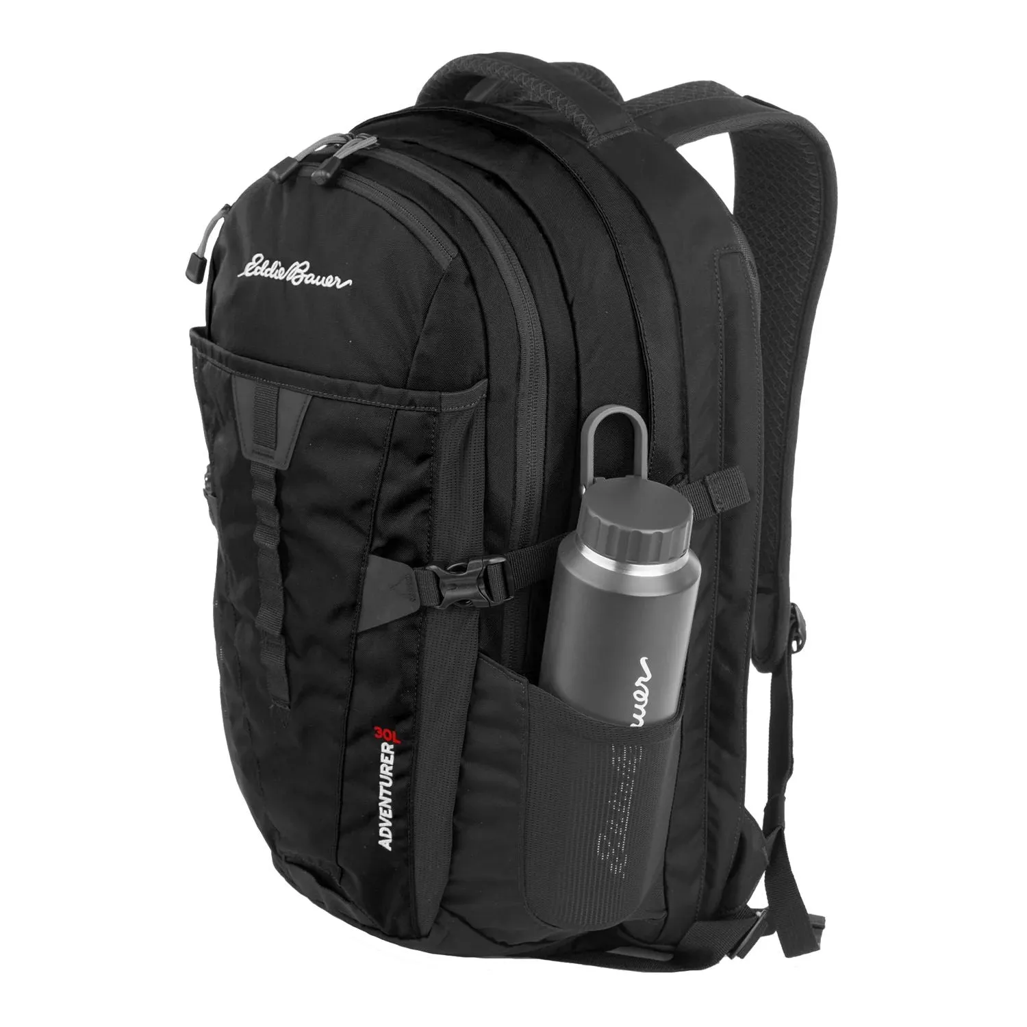 Eddie Bauer Adventurer Men's Backpack 30L, Black