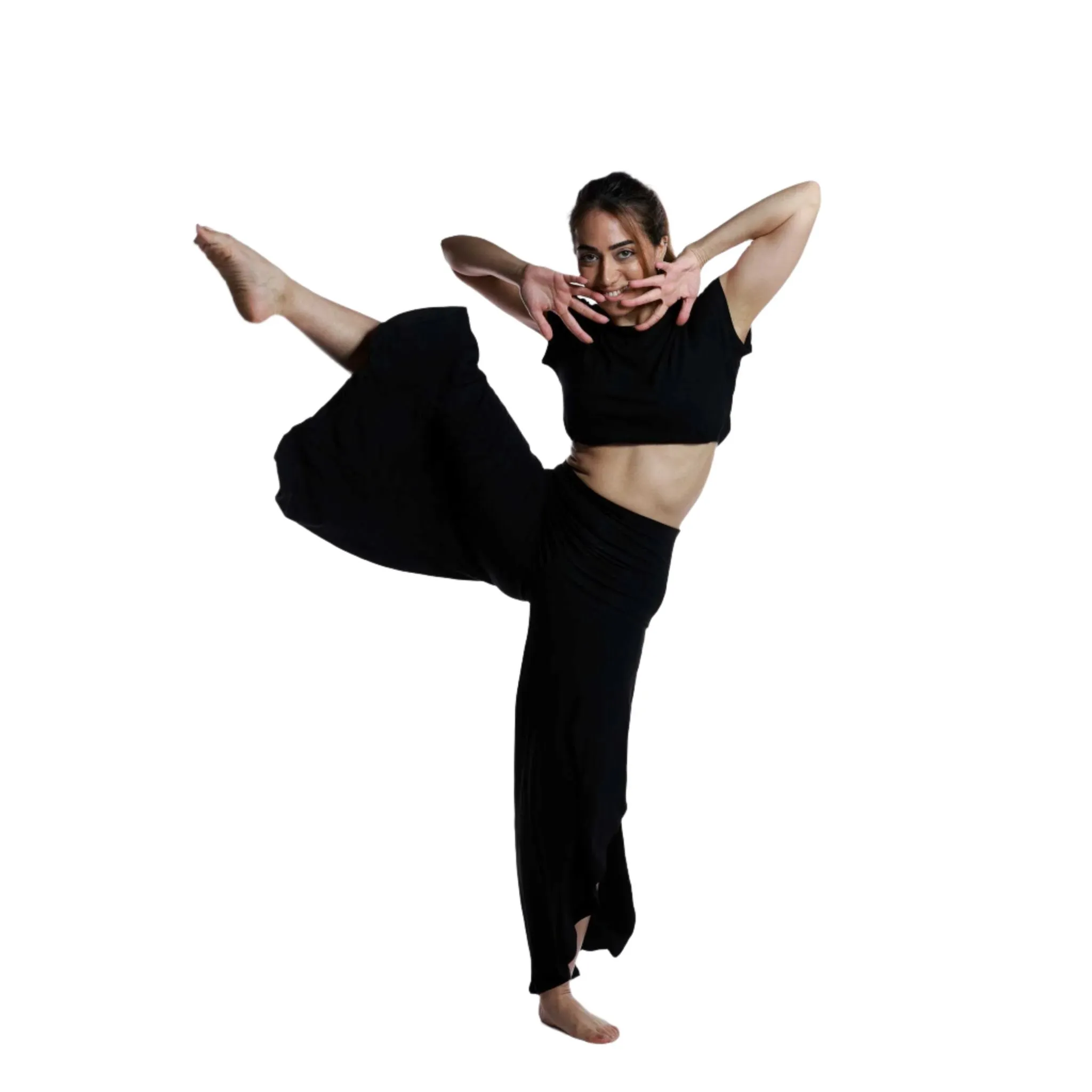 FLOUNCY JAZZ DANCE PANTS