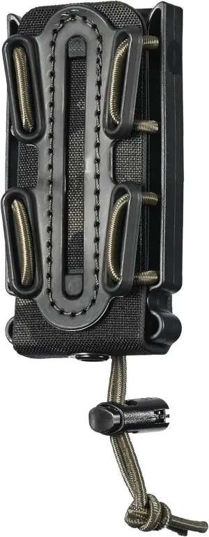 G-CODE (Black Multicam- Limited Edition) Soft Shell Scorpion -Tall- Pistol Mag Carrier with P2 Operator Belt Mount Clip 100% Made in The US