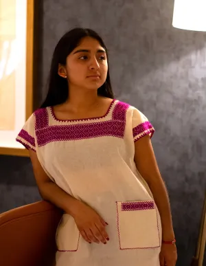 Hand-Embroidered "Sierra" Blouse - Puebla, Mexico
