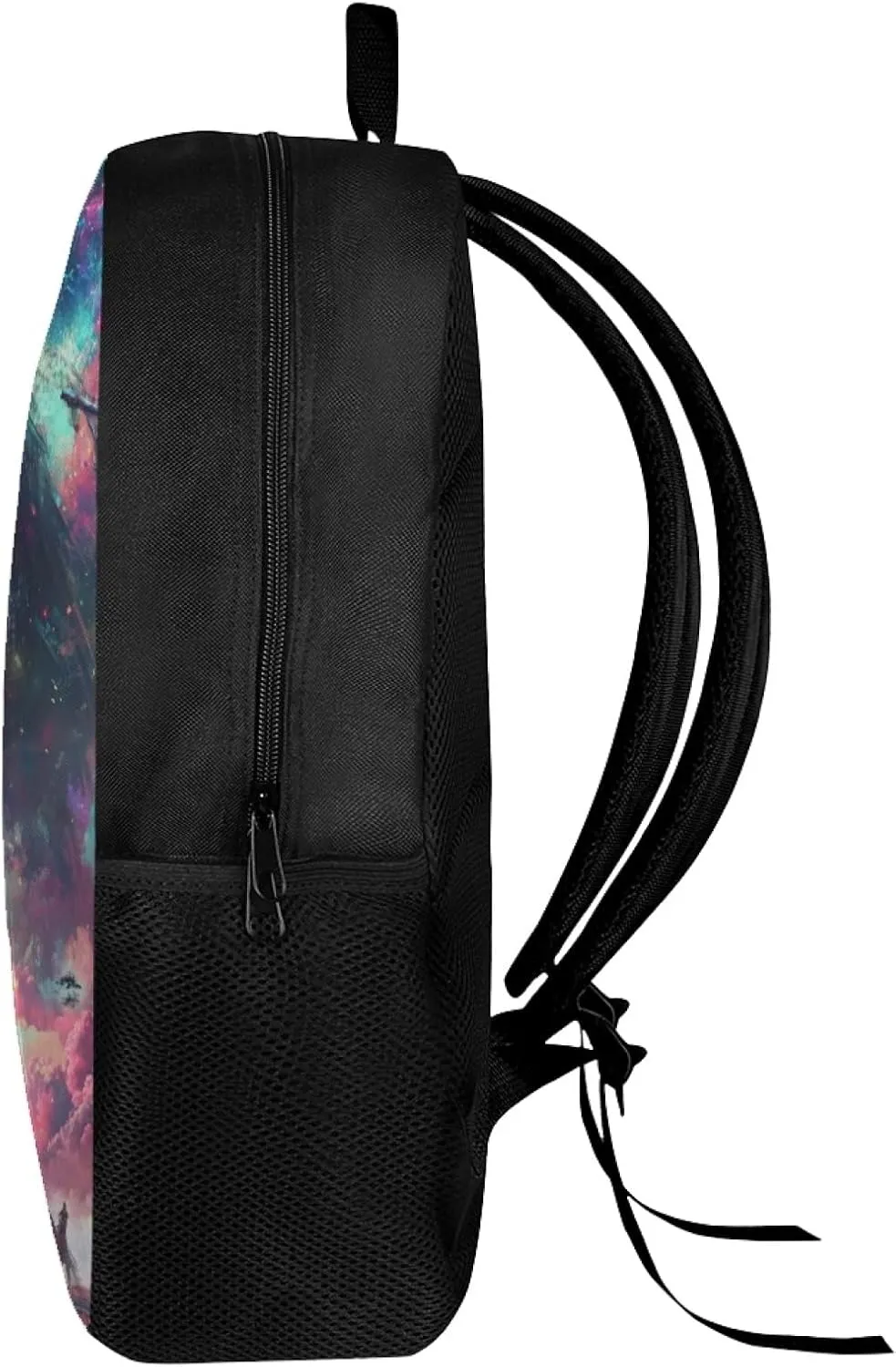 Hawapod Indian Wolf Bookbag For Preschool Youth Cartoon 3D Printed Large Capacity School Boys School Backpack