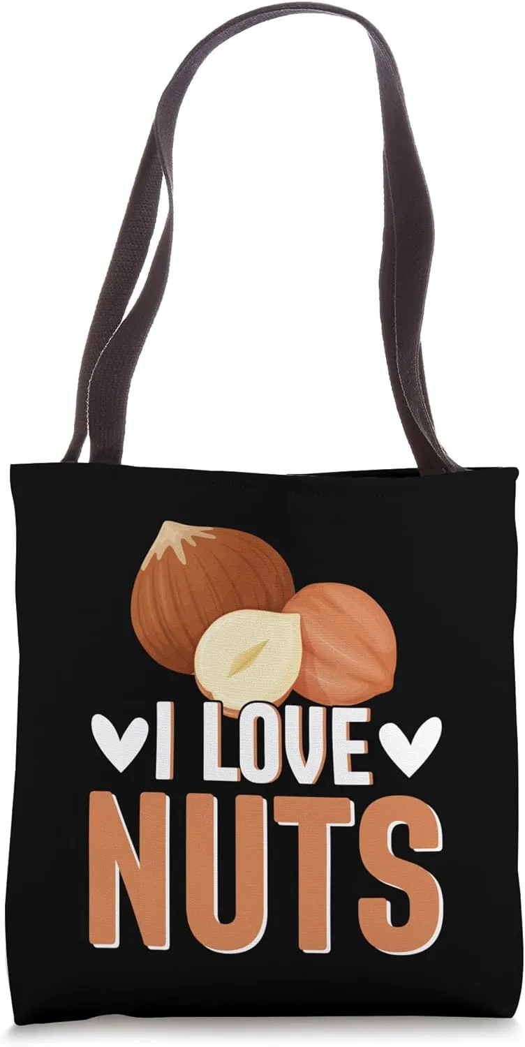 I Love Nuts Tote Bag