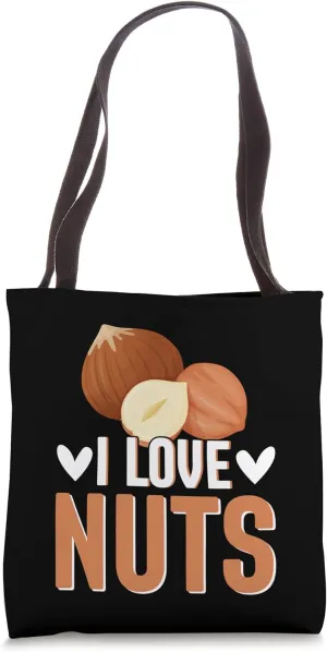I Love Nuts Tote Bag