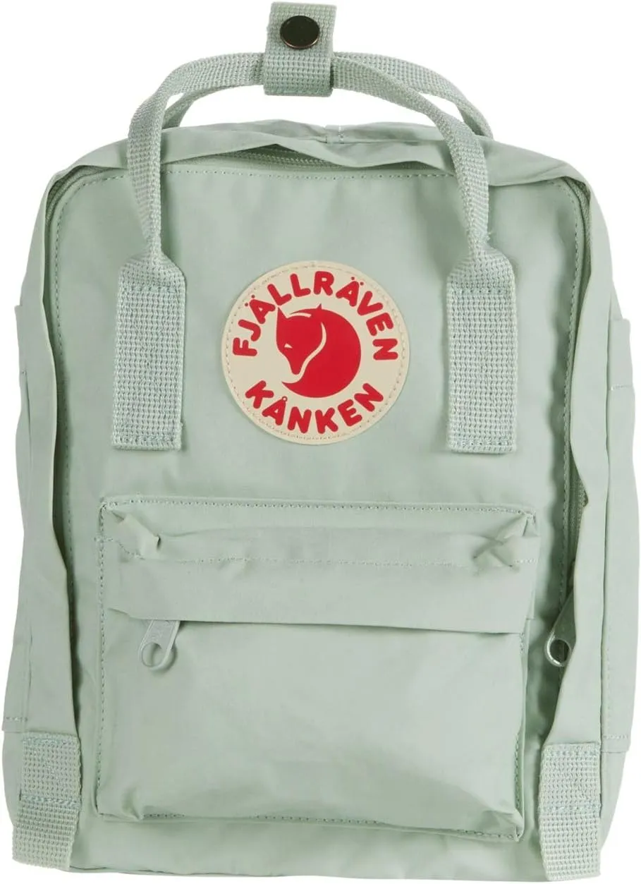 Kanken Mini Fjällräven Backpack, Mint Green