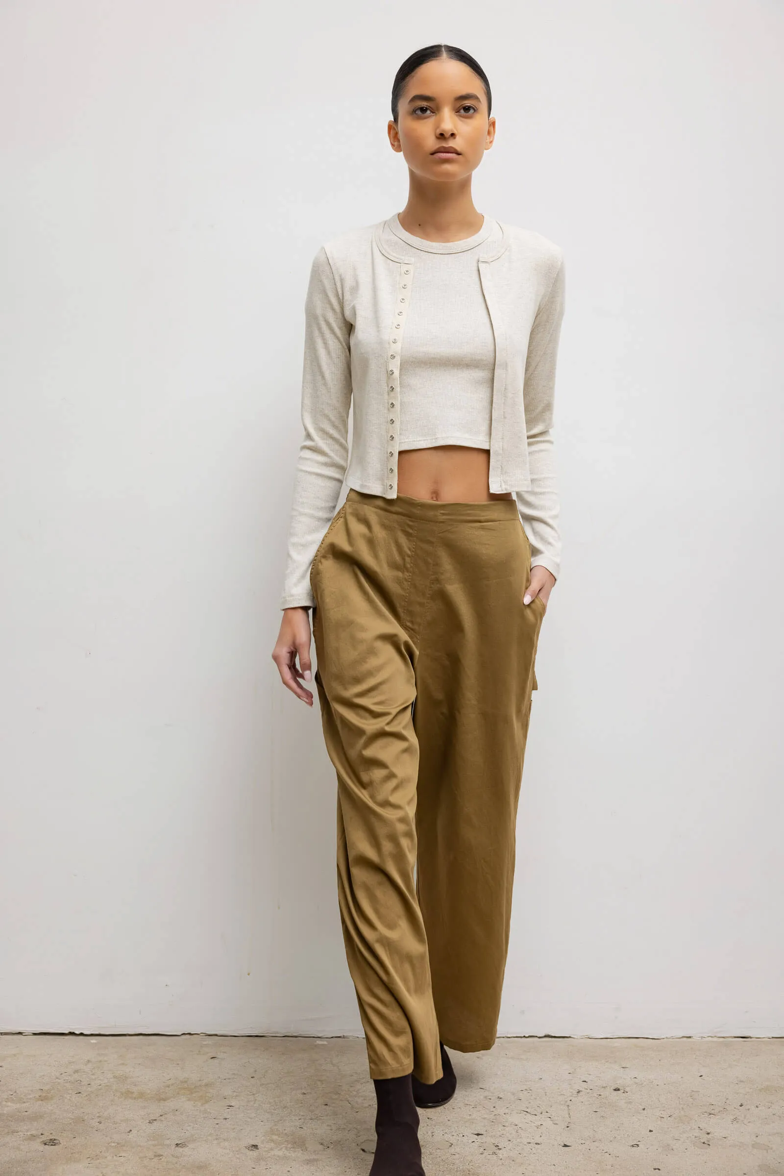 Kelly Long Sleeve Snap Down