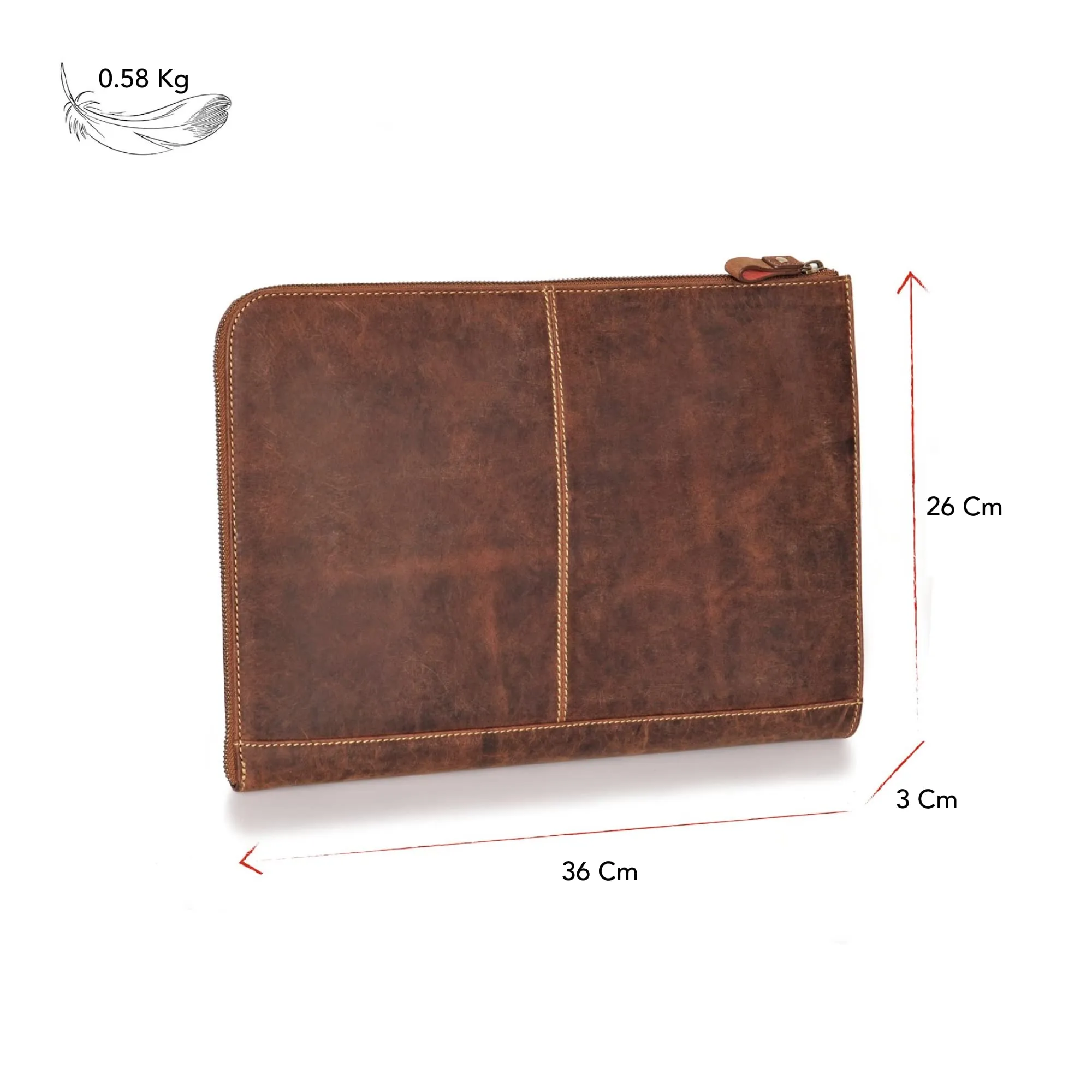 Laptop Sleeve London I Genuine Leather Notebook Briefcase For Men