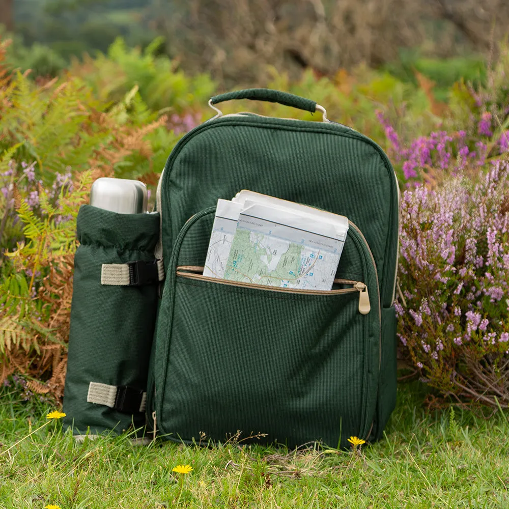 Luxury Picnic Backpack Hamper for Two People