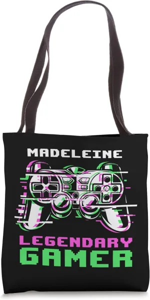 Madeleine - Legendary Gamer - Personalized Tote Bag