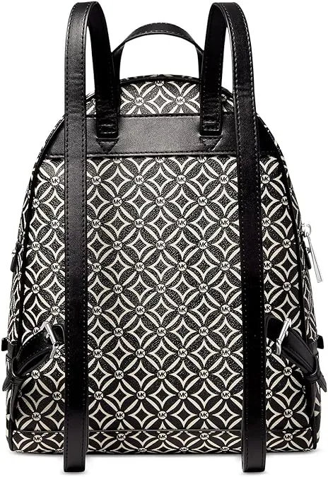 Michael Kors backpack, black/light cream