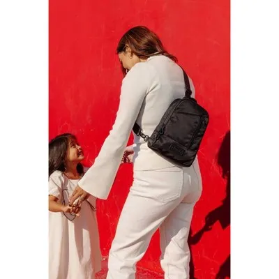 Moby Transit Cross-Body Diaper Bag - Black