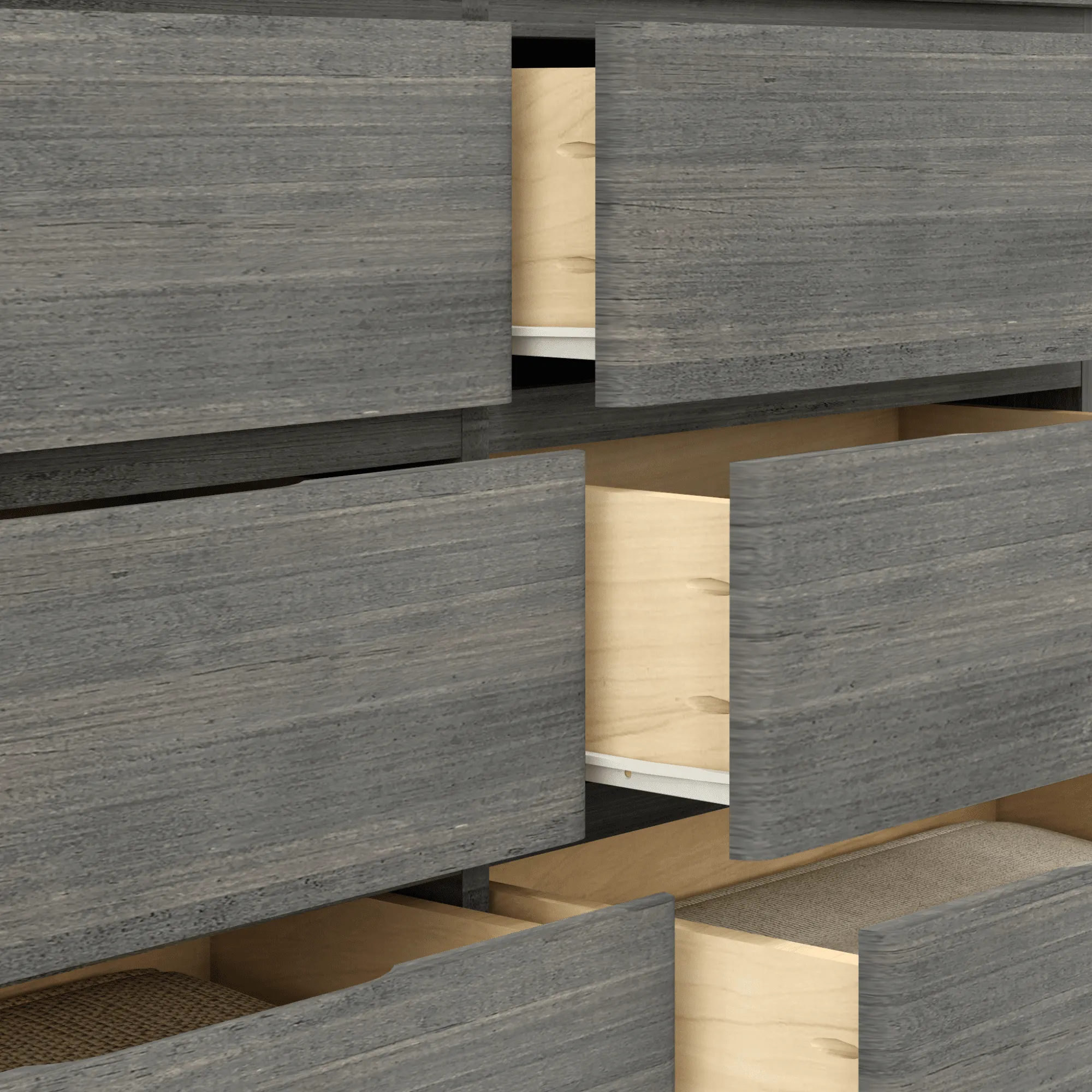 Modern Farmhouse 6-Drawer Dresser