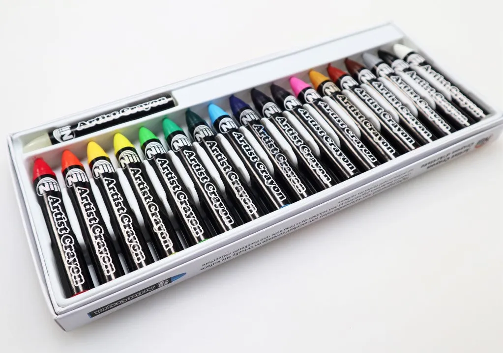 Niji® Artist Crayons, 18 Color Set (NAC18)