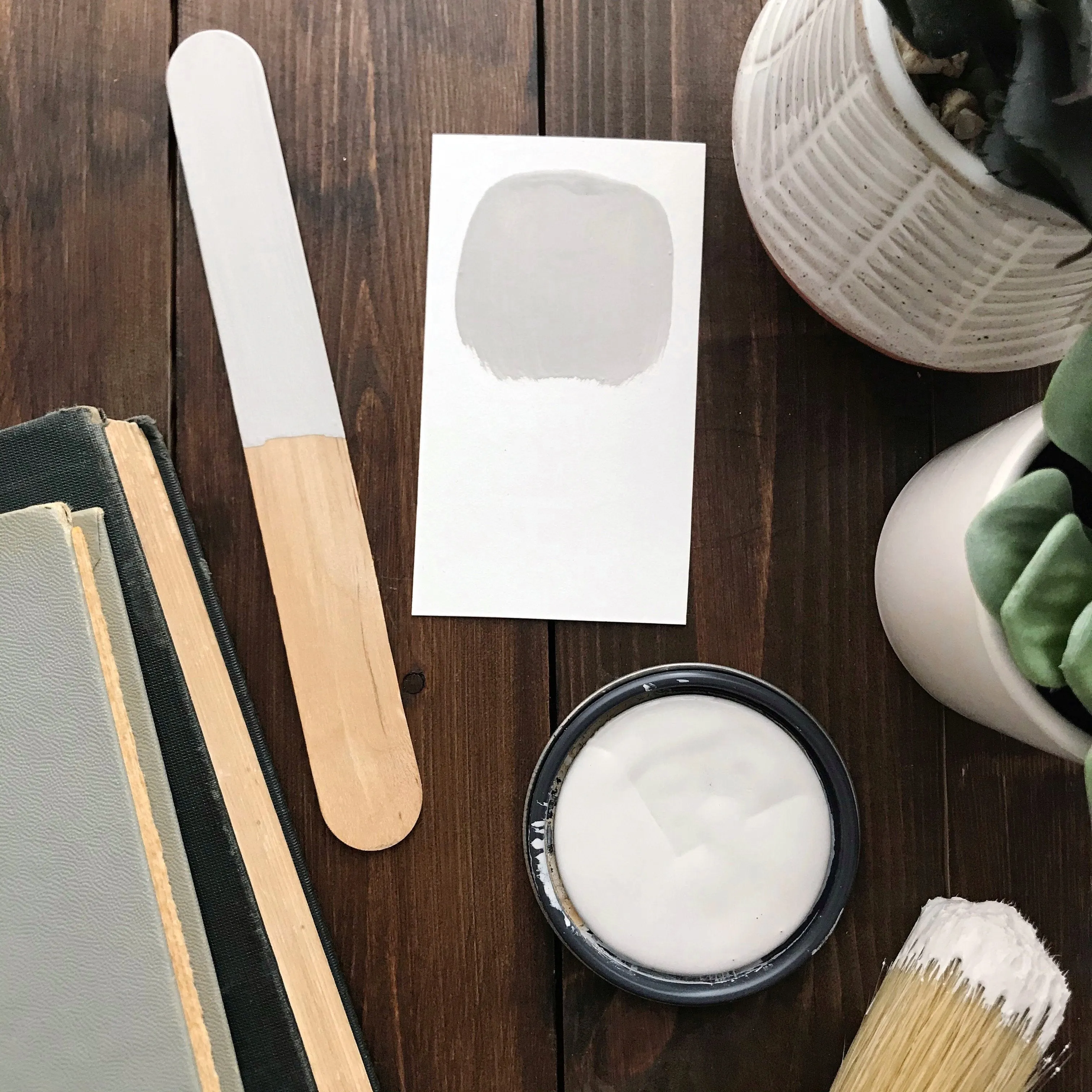 Parisian Gray - One Step Paint - 4oz Sample