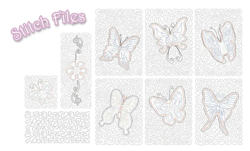 Stipple!™ Butterflies - Physical Card