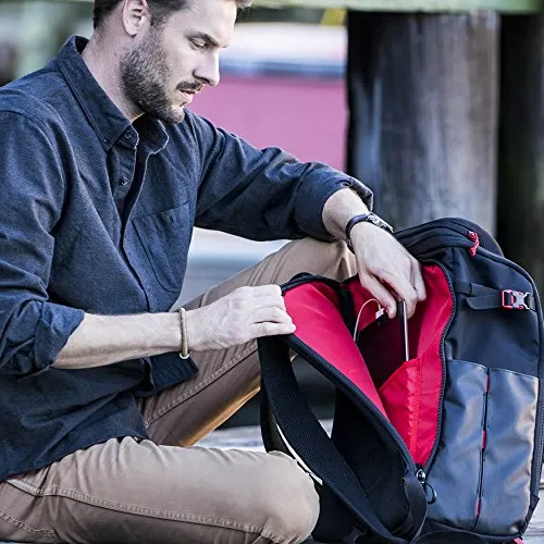 Voltaic Systems Array Rapid Solar Backpack Charger for Laptops | Includes a Battery Pack (Power Bank) and 2 Year Warranty | Powers Laptops Including MacBook, Phones, USB Devices, More - Matte Black Panel
