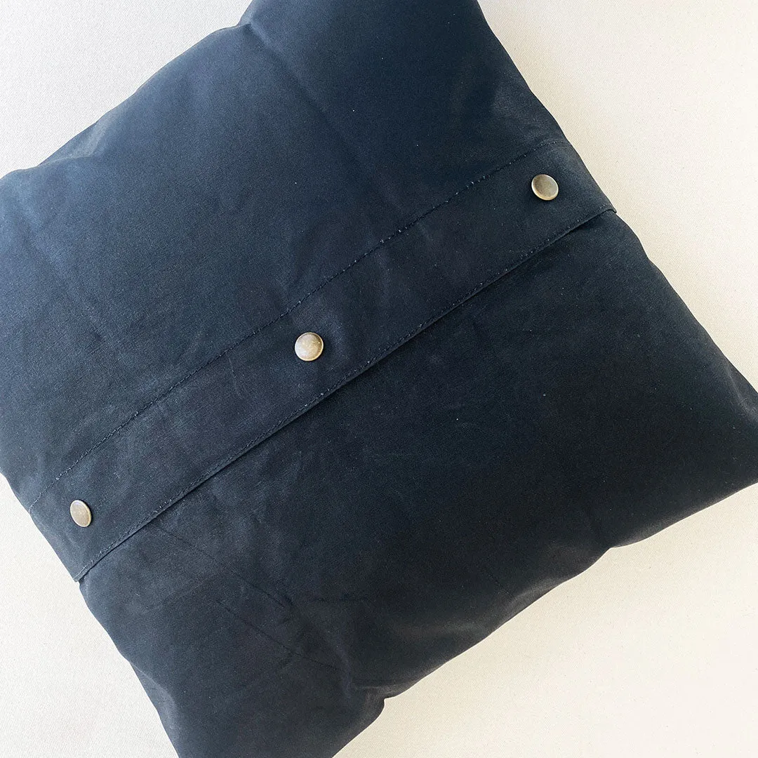Waxed Canvas Pillow #117